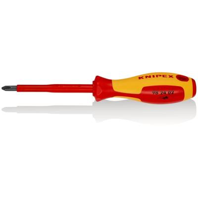 Knipex 98 24 02 VDE Kruiskop schroevendraaier PH 2 Koplengte: 100 mm DIN EN 60900
