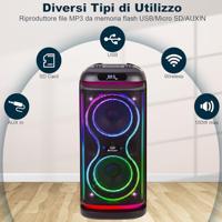 Draagbaar luidsprekersysteem Trevi Trevi XF 650 KB Bluetooth luidspreker - thumbnail