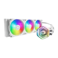 Cooler Master MasterLiquid 360 Atmos ARGB White - thumbnail