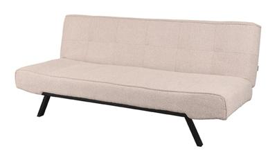 LABEL51 Slaapbank King - Naturel - Boucle - King | Zwarte Poot