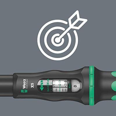 Wera Click-Torque X 6 draaimomentsleutel voor insteekgereedschappen, 14 x 18 mm, 80 - 400 Nm - 1 stuk(s) - 05075656001