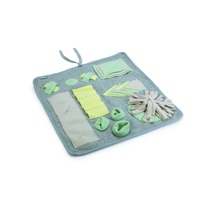 Beeztees Puppy snuffelmat doeka 50x45cm grijs - thumbnail