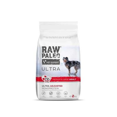 VETEXPERT Raw Paleo Ultra Medium&Large Adult Rundvlees - droog hondenvoer - 10 kg VETEXPERT Raw Paleo Ultra Medium&Large Adult Rundvlees - droog hondenvoer - 10 kg