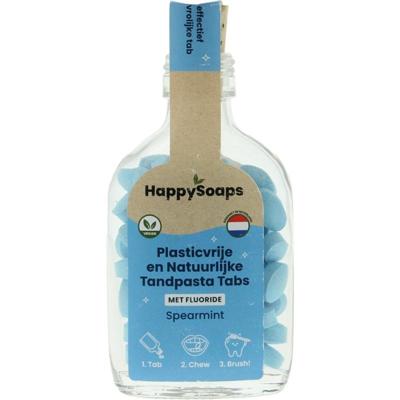 Happysoaps Fluoride Tandpasta Spearmint Tabs