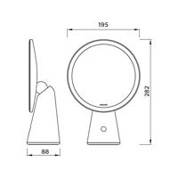 Philips LED Mirror DSK205 8719514420458 LED-spiegellamp 4.5 W Roze - thumbnail