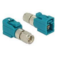 Delock 89639 89639 HF-adapter Fakra-bus - SMA-bus 1 stuk(s) - thumbnail