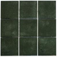Mozaiek Tegel Kasba 29,7x29,7 cm Glans Forest Green The Mosaic Factory - thumbnail
