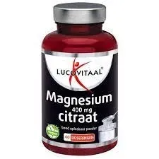 Lucovitaal Magnesium 400mg Citraat 100gr