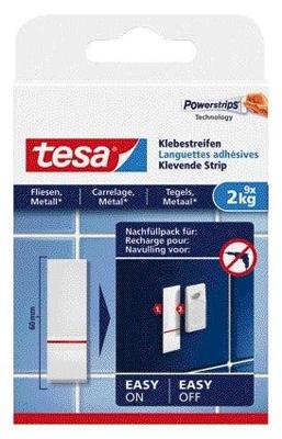 tesa 77760 Kleefstrip Wit Inhoud: 9 stuk(s)