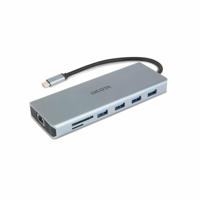 Dicota Lade-/Dockingstation USB-C dockingstation Geschikt voor merk (dockingstation): Universeel Geïntegreerde kaartlezer, USB-C Power Delivery - thumbnail