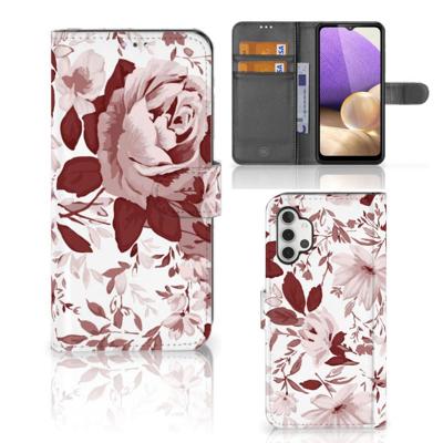 Hoesje Samsung Galaxy A32 4G Watercolor Flowers