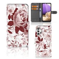 Hoesje Samsung Galaxy A32 4G Watercolor Flowers - thumbnail