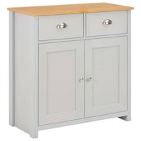 Dressoir 79x35x81 cm grijs - thumbnail