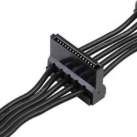 SilverStone Adapter 15-Pin SATA > 4x 15-Pin SATA splitterkabel - thumbnail