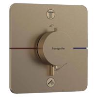 Hansgrohe ShowerSelect Comfort Q thermostaat inbouw voor 2 functies, Brushed Bronze - thumbnail
