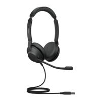 Hoofdtelefoon met microfoon Jabra Evolve2 30 SE Zwart - thumbnail