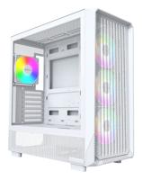 MONTECH Montech X5 PC-Gehäuse, Midi-Tower, ATX, ARGB - weiß Behuizing, PC-behuizing, Gaming-behuizing Wit - thumbnail