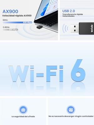 Tenda U11 netwerkkaart 600 Mbit/s