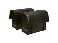 Newlooxs New looxs dubbele tas bisonyl zwart 46l - thumbnail