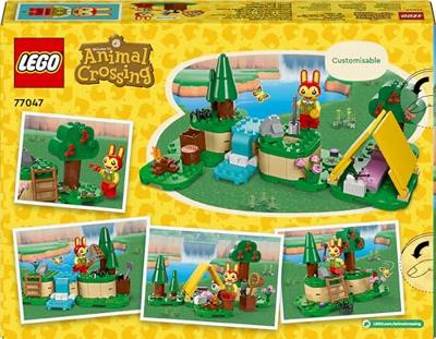 LEGO animal crossing 77047 kamperen met bunnie - thumbnail