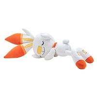 Pokemon Pluche - Sleeping Scorbunny (60cm) - thumbnail