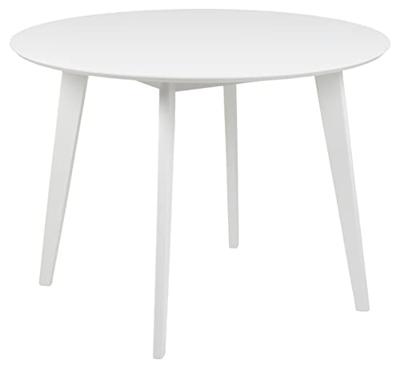Bendt Ronde Eettafel 'Torkil' 105cm, kleur Wit Bendt Ronde Eettafel 'Torkil' 105cm, kleur Wit