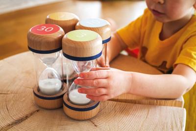Small Foot houten zandlopers xl set, 4dlg.