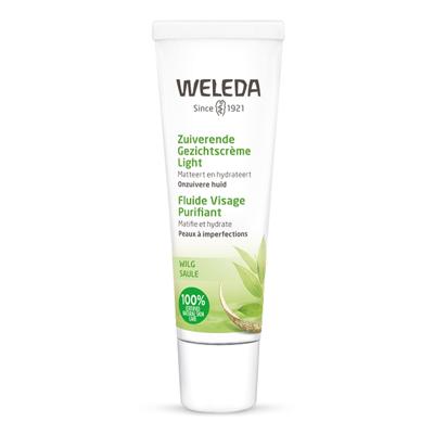 Weleda Wilg zuiverende gezichtscreme light 30 Milliliter