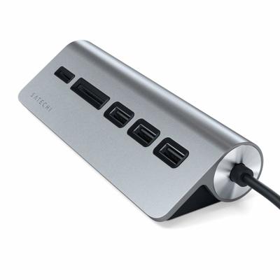 Satechi ST-TCHCRM USB-combi-hub Space grijs