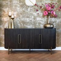 Richmond Dressoir 'Luxor' Eikenhout, 180cm, kleur donkerbruin - thumbnail