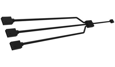 Cooler Master R4-ACCY-RGBS-R2 RGB 1-naar-3 splitterkabel, 4-pin en 5-pin LED connector, 58 cm