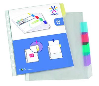 Viquel geperforeerde showtas 6 tabs