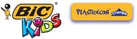 BIC kids plastidecor triangle kleurkrijt, 12st. - thumbnail