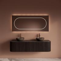 Badkamermeubelset Gliss Design Alluro 160 cm Ebony - thumbnail