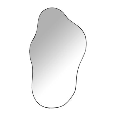 Spiegel organic - zwart - 80x45 cm Spiegel organic - zwart - 80x45 cm