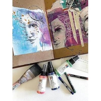 Ranger Ink Ranger • dina wakley large kraft journal