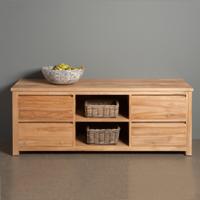 Tower Living TV-meubel 'Corona' Teak, 160cm - thumbnail