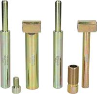 KS Tools 460.4835 Remschoenen spanvoorziening voor SAF, 6-delig - thumbnail