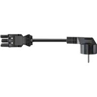Bachmann 375.000 Aansluitkabel Zwart 1.50 m - thumbnail