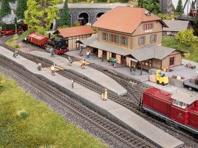 NOCH 0066012 H0 Perronsysteem voor Märklin C-rails