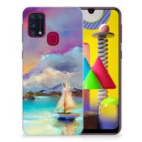 Smartphone hoesje Samsung Galaxy M31 Boat - thumbnail