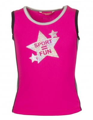Papillon tanktop sport = fun meisjes roze Papillon tanktop sport = fun meisjes roze