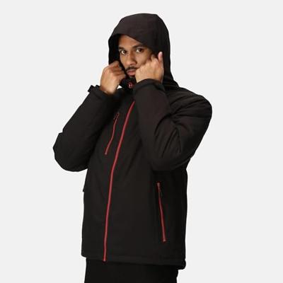 Ragetta RG253 Navigate Waterproof Insulated Jacket - Black/Classic Red - L Ragetta RG253 Navigate Waterproof Insulated Jacket - Black/Classic Red - L