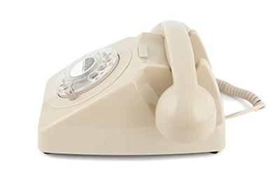 GPO GPO746IVR 746 Desk Phone Rotary Dial Ivory