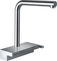 Hansgrohe Aquno Select M81 ééngreeps keukenkraan 250, uittrekbare uitloop, 2jet, sBox, chroom - thumbnail