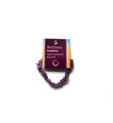 Ruben Robijn Splitarmband amethist op kaart (1 st)