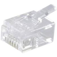 Shiverpeaks Shiverpeaks Basic-S netwerk modulaire stekker RJ12 6-polig, 6 contacten bezet, DEC-versie, vergulde contacten VE = 10 BS72050-DEC-10 Stekker, recht - thumbnail