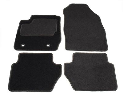 Automatten op maat - zwart stof - Ford Fiesta MK6 2008-2012