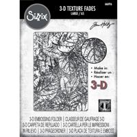 Sizzix • 3-d texture fades embossing folder foliage a5 by tim holtz - thumbnail