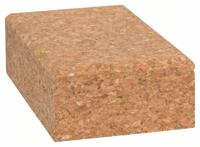 Bosch Accessories 2607000637 Handschuurblok, lengte x breedte: 80 x 120 mm, van kurk, klein 1 stuk(s) - thumbnail